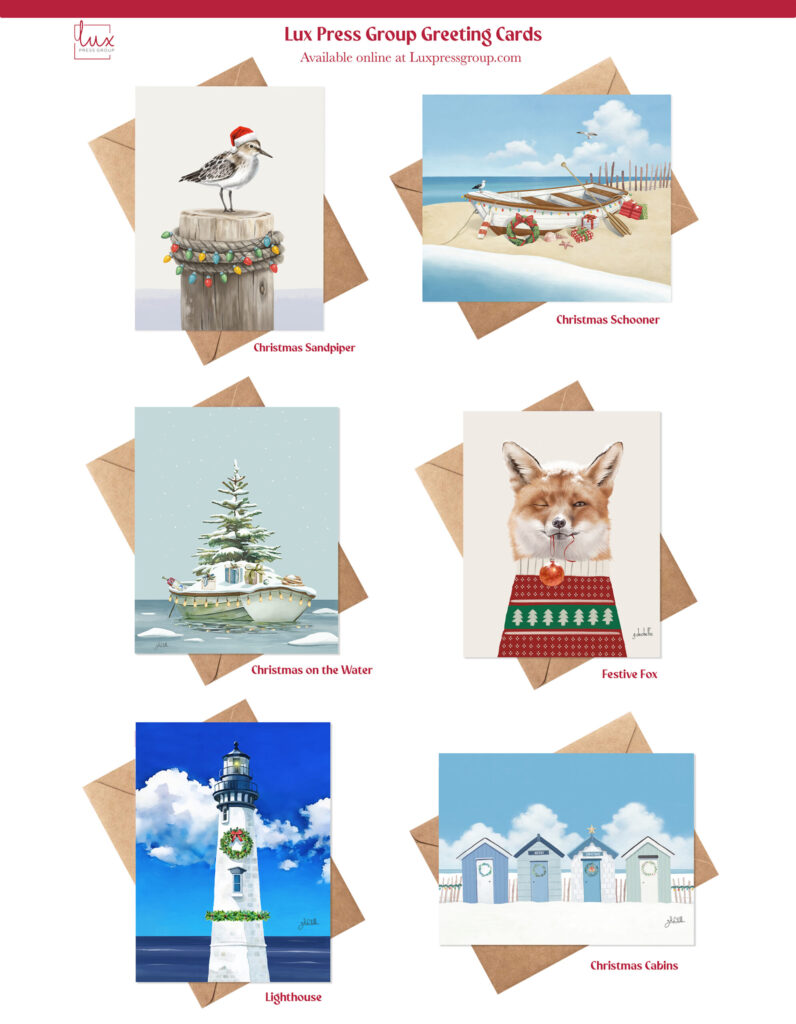 Christmas Greeting Cards by Artist Garret DeChellis