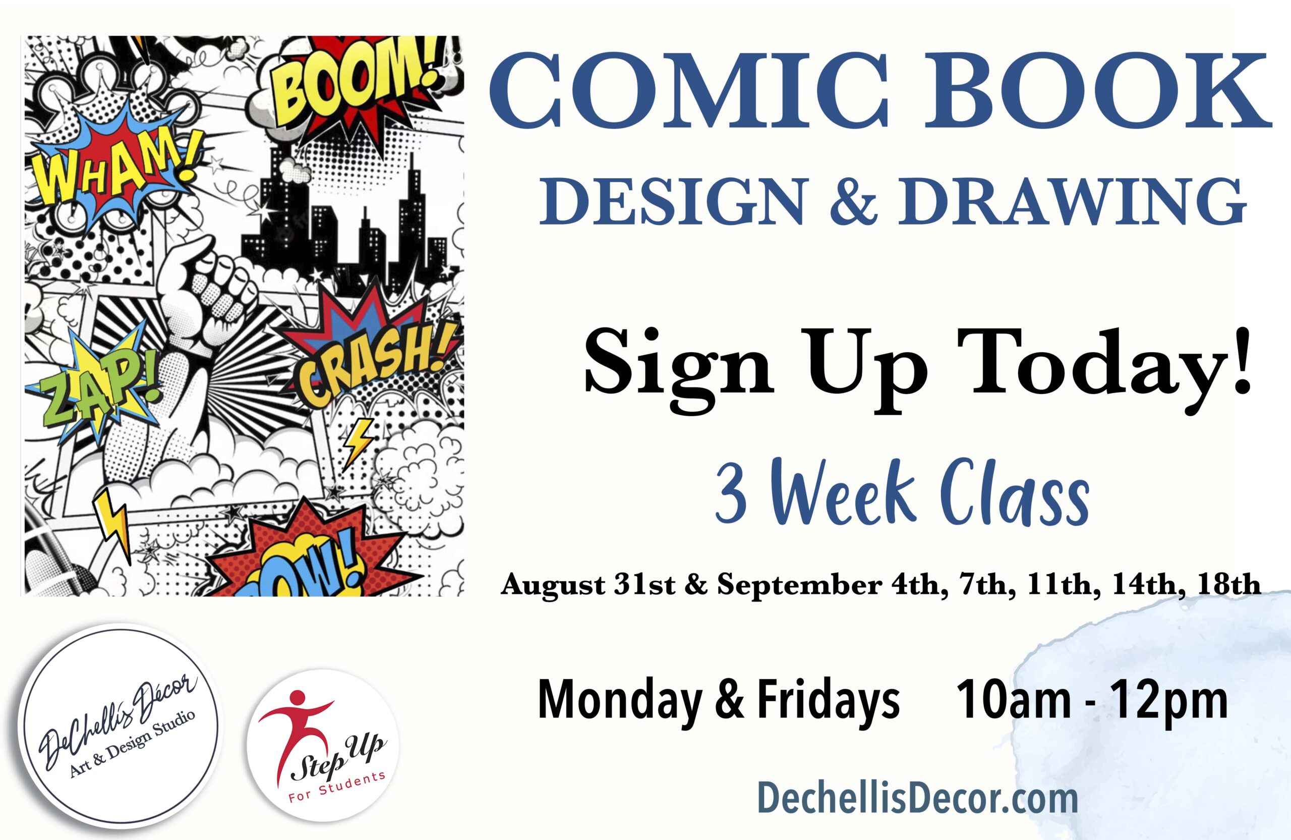 Comic Book Art Class